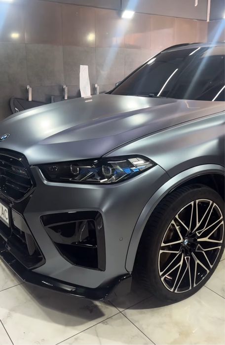 Обвес, накладки для BMW Х5М F95 LCI, Х6М F96, X5 G05 G06 губа, спойлер