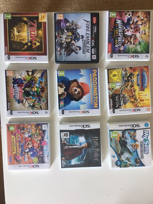 2 jogos nintendo 3ds e ds