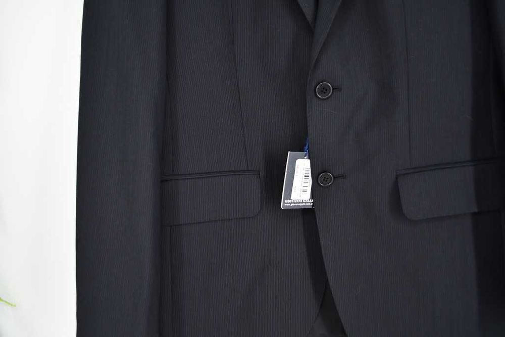 Elegancka marynarka wełniana w paseczki Giovanni Galli 48