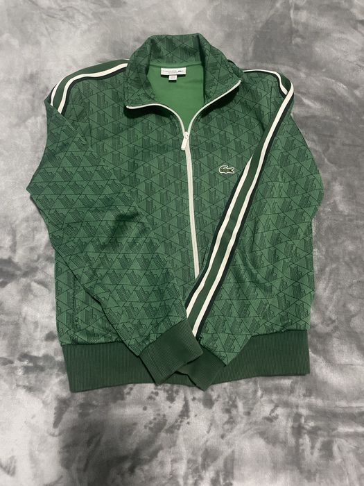 casaco da lacoste verde