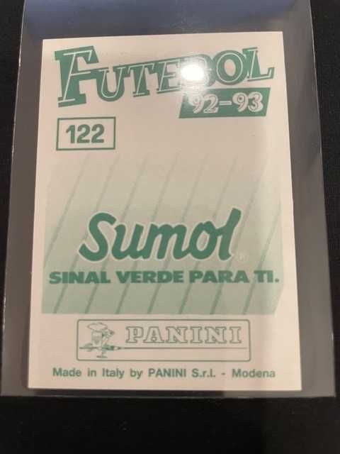 Cromos 92/93 Luís Figo e Rui Costa