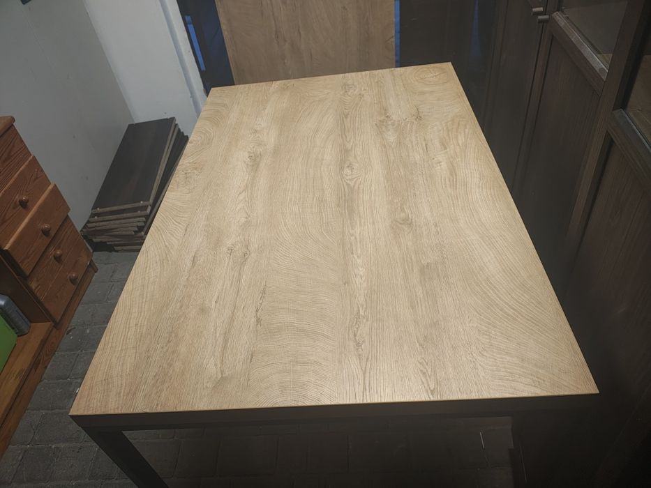 Stół dębowy loft, rustykalny Elton 120x80