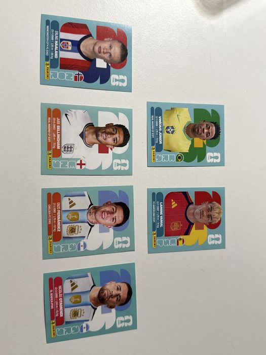 Cromos mundial 2026 - conjunto 20€