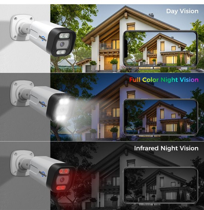 Камера HISEEU 8Mp 4K PoE