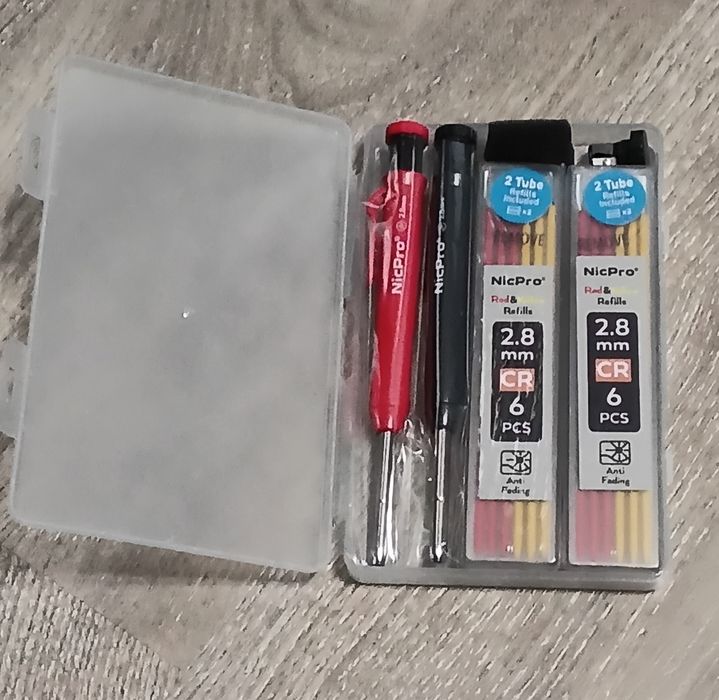 Столярний  цанговий олівец  NicPro 2.8mm, новий.