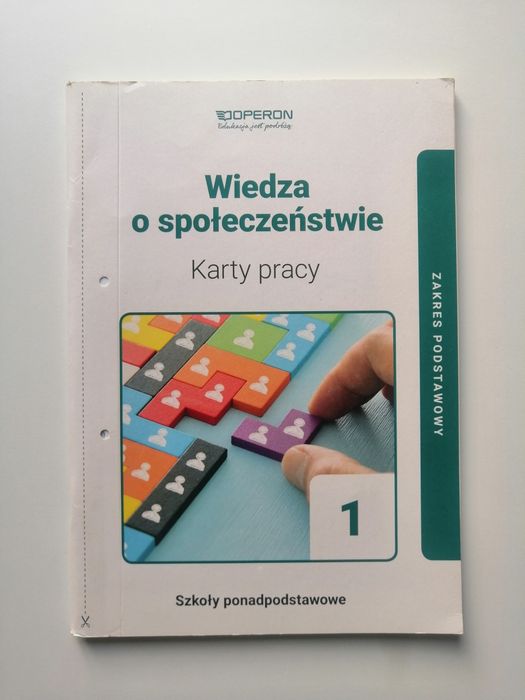 Wiedza o społeczeństwie 1 - karty pracy