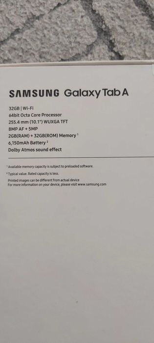 Tablet samsung Tab A