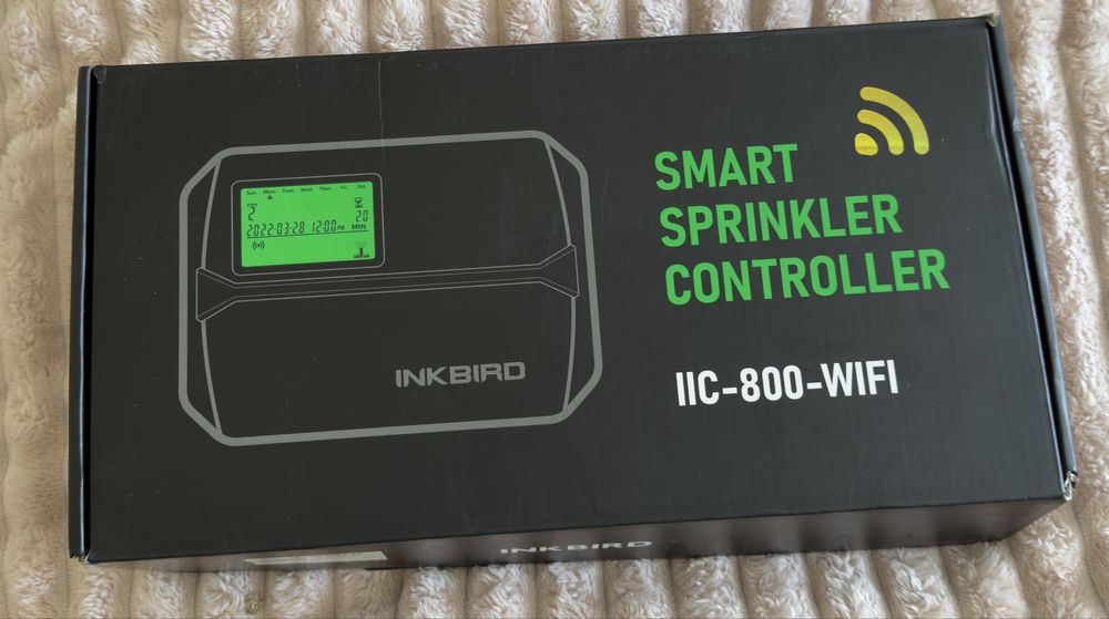 Controlador de rega automatico 8 Zonas