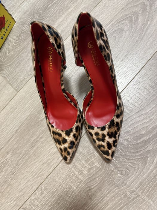 Туфлі леопардові