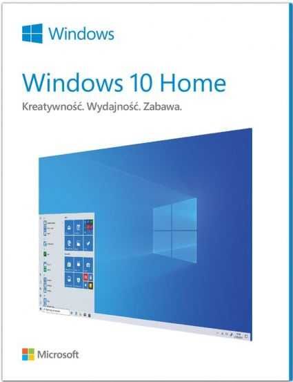 Microsoft Windows 10 HOME PL 32/64 bit Faktura Vat 23% Oryginalny
