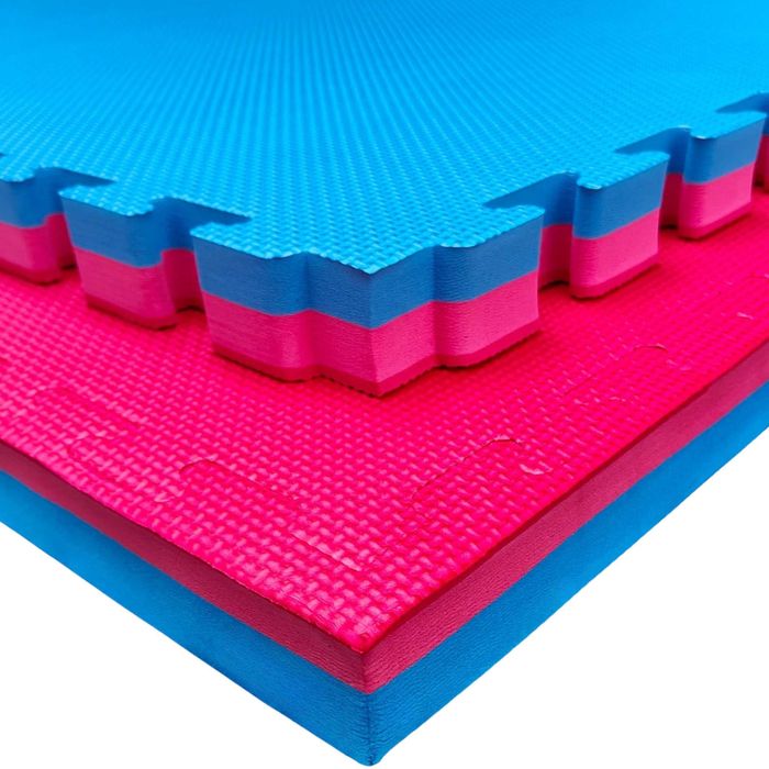 Mata piankowa puzzle 4cm 100cmx100cm ćwiczeń sportów walki judo karate