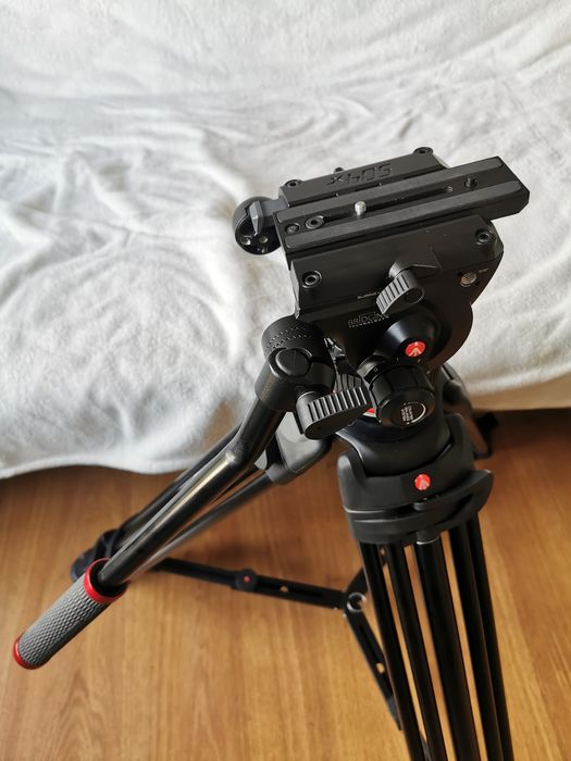 Tripé Vídeo profissional Manfrotto