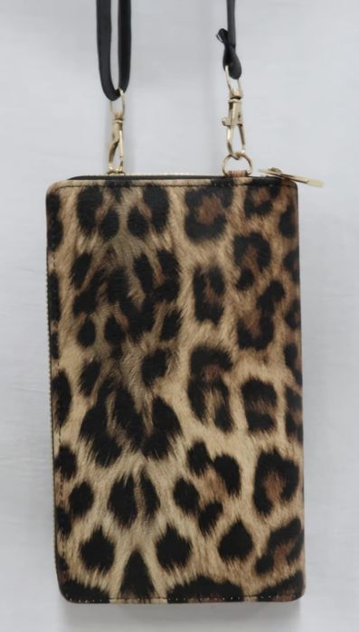 Torebka Damska Organizer w Panterkę