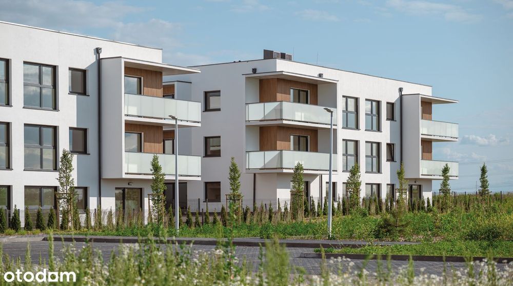 Trzypokojowe mieszkanie 59,69 m² z miejscem postojowym