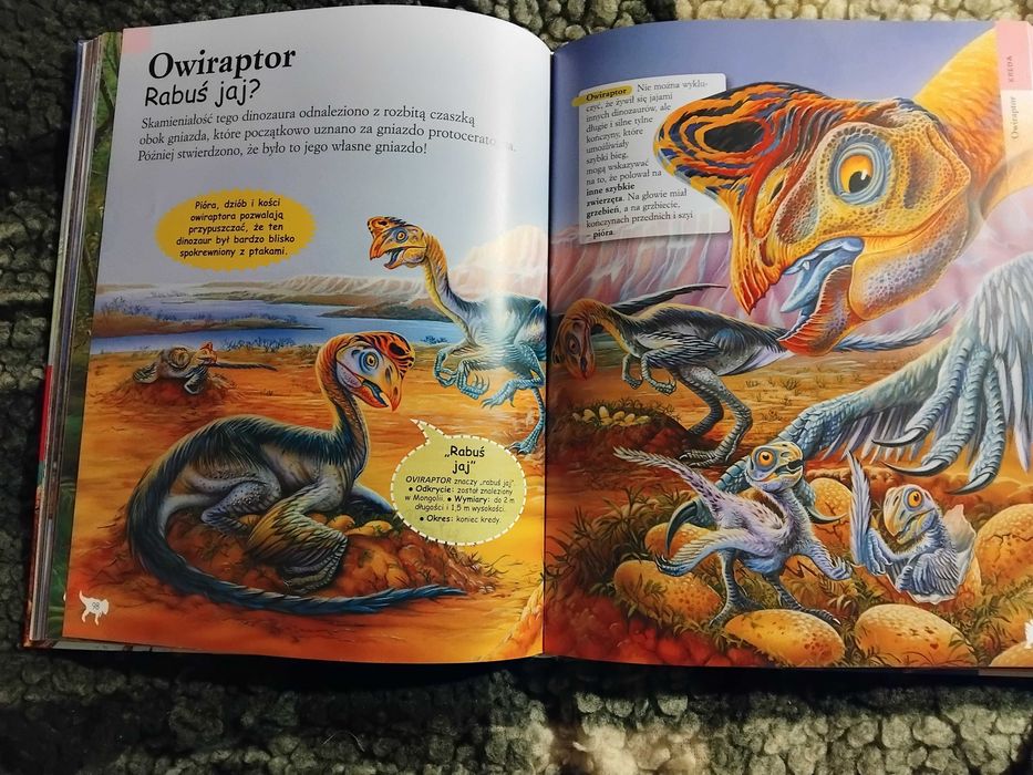 Encyklopedia dinozaurów dla dzieci