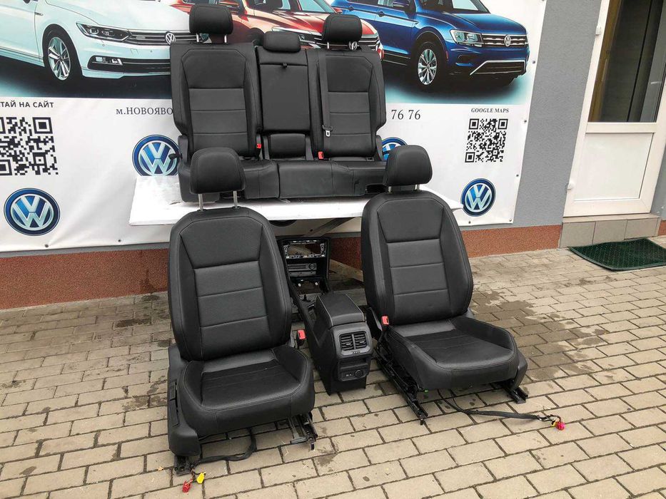 Tiguan Allspace  салон сидіння крісла