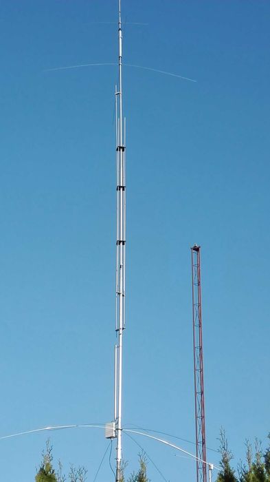 Antena GP7DX wersja 2