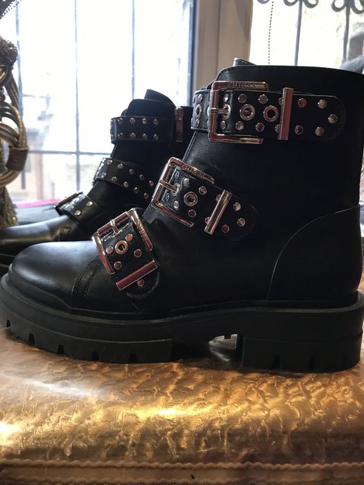 GUESS  САПОГИ  Ботинки Кожа 100% Пересылаю по Украине