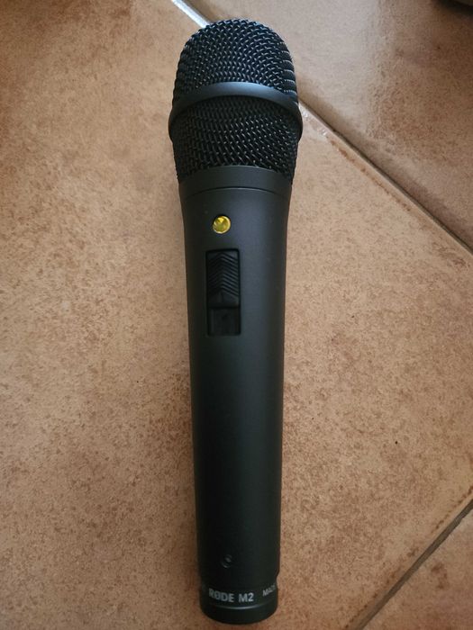 Microfone M2 Rode (como novo)