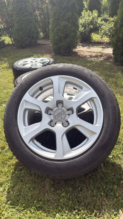 Felgi Audi 16” 7.5J 5x112 ET45 + opony zimowe Bridgestone Blizzak LM005