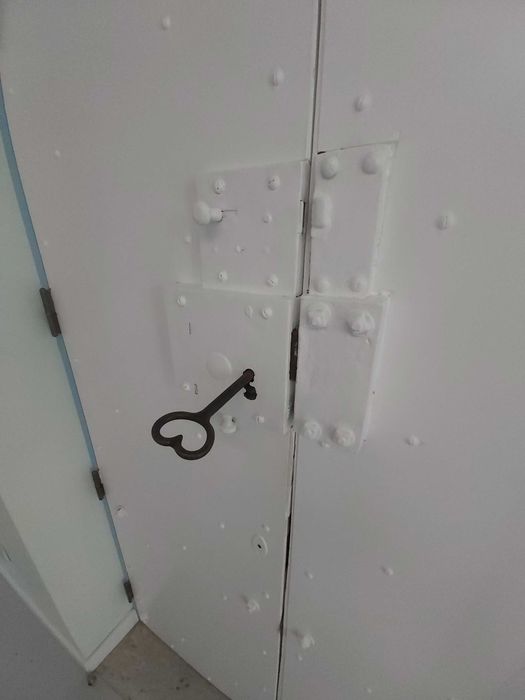 Porta antiga em madeira