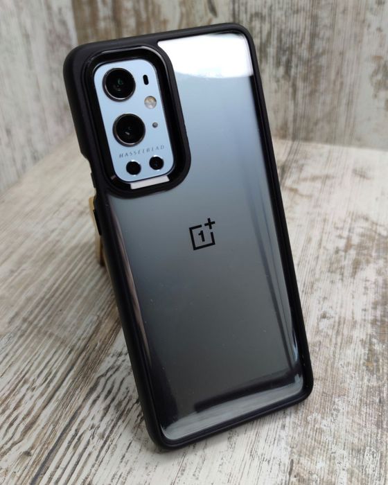 Чехол Clear Metal на OnePlus 9RT/ 9 Pro/ 8T Не желтеет