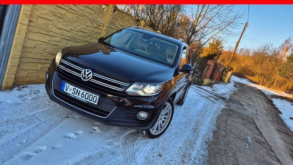 Volkswagen Tiguan 2L-177Km-4x4 Bi Xenon-Ledy-Skóra-Navi-Kamera-Webasto-Panorama MAX