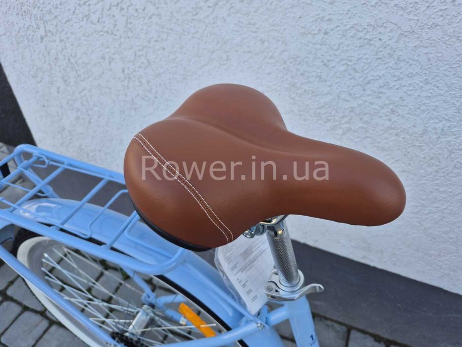 Велосипед дамка з корзиною Dorozhnik AQUAMARINE ST 26" BH рама-17" тем