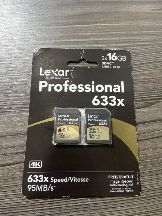 Карти пам’яті Lexar, SanDisk 32GB, 64GB CompactFlash 1066x