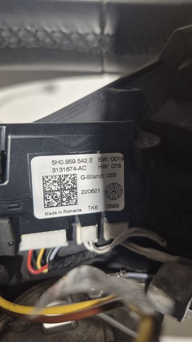 Kierownica podgrzewana Volkswagen Golf Passat Tiguan 5H0.959.552E
