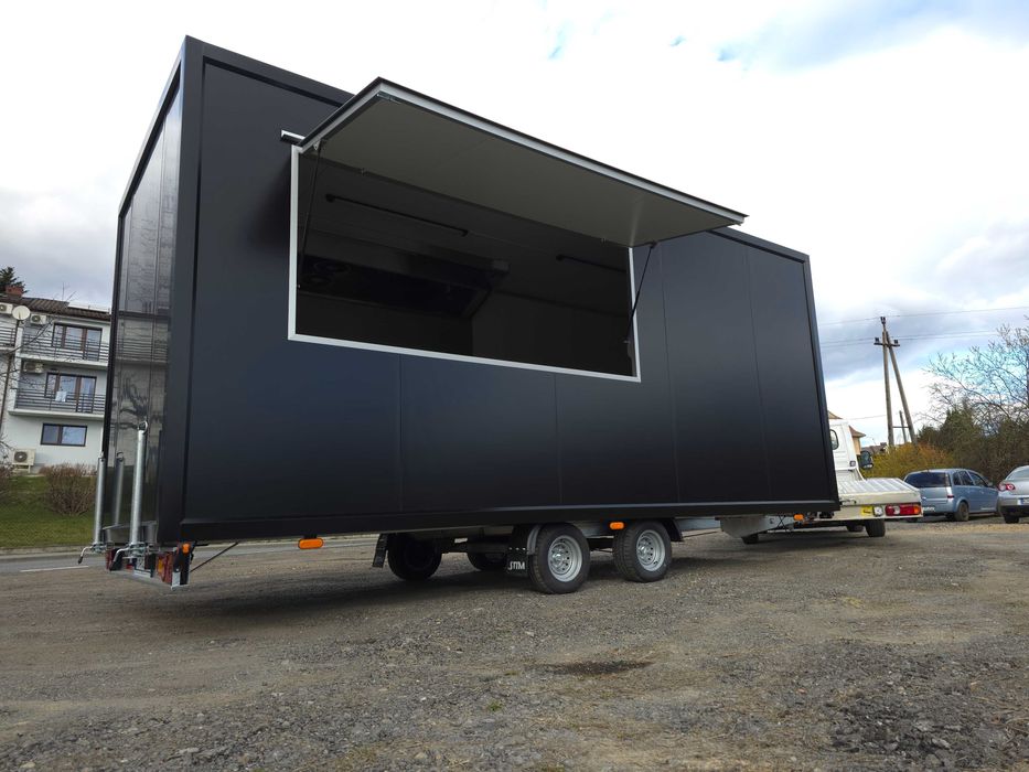Przyczepa gastronomiczna - PREMIUM, 6m x 2,4m