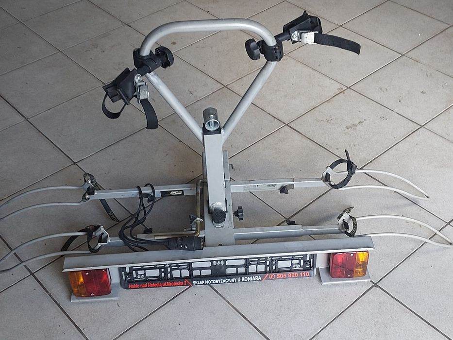 Bagażnik do przewozu rowerów na hak