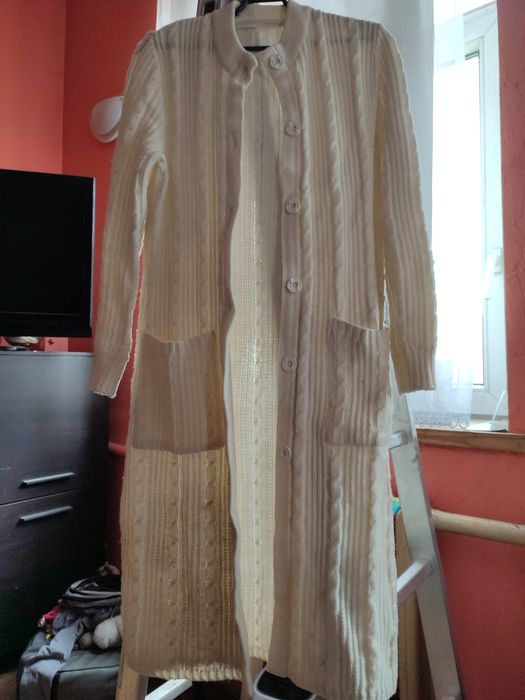 Sweter długi jesień/zima rozm.38 M