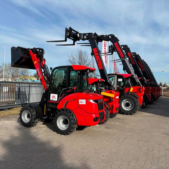 Ładowarka przegubowa MANITOU MLA 4-50 kabina, klimatyzacja, finansowanie 0 %, autoryzowany dealer