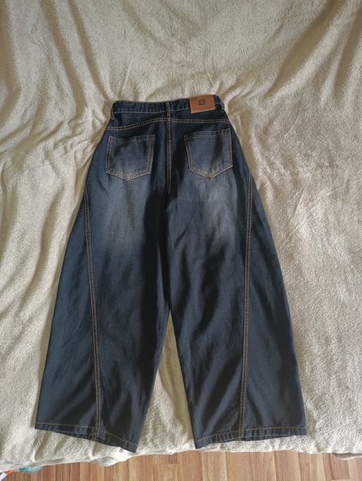 Трендовые чёрные джинсы baggy S–M