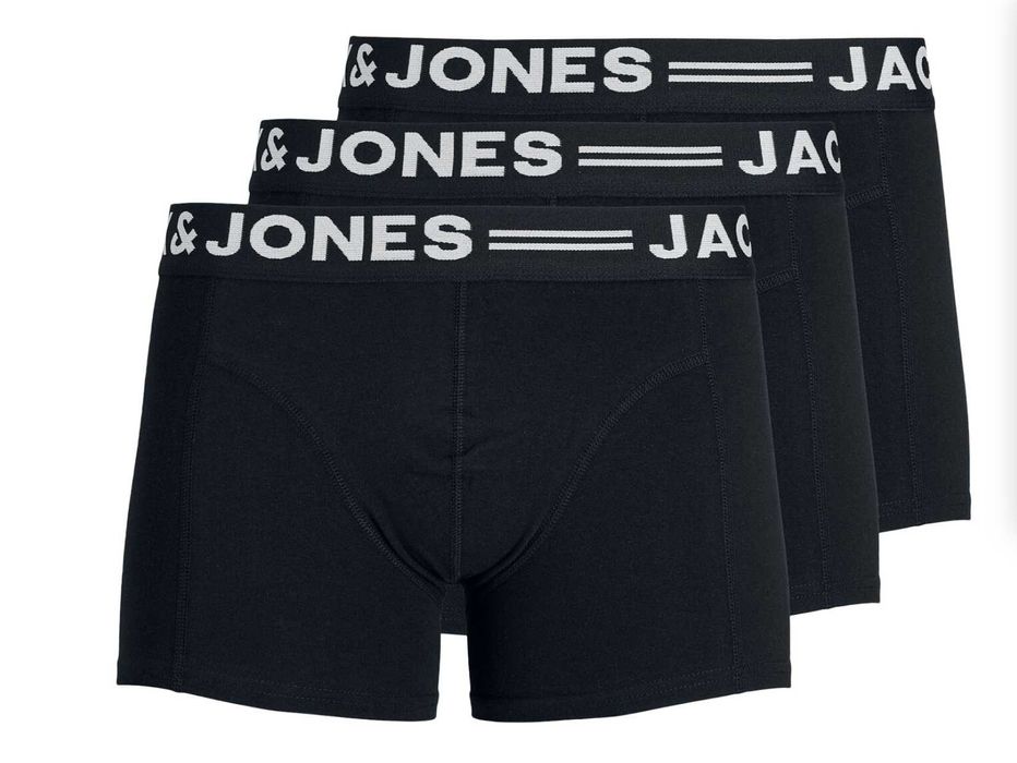 Bokserki Jack&Jones 3pak, męskie, 4XL, nowe.