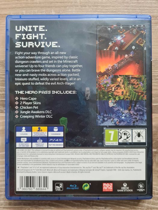 Gra Minecraft Dungeons PS4/PS5