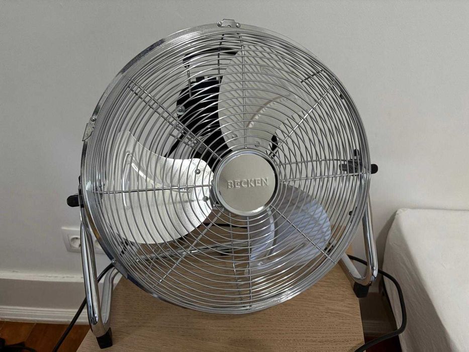 Becken BFF3365 Ventoinha de Chão 60W Aço Inoxidável [NOVA]