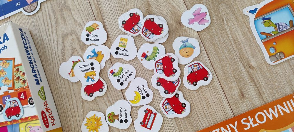 Karotka Marcheweczka gra edukacyjna Lisciani