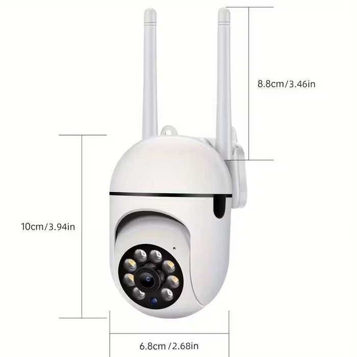 Câmara WIFI 1080P Full HD, para interior/exterior- Novo