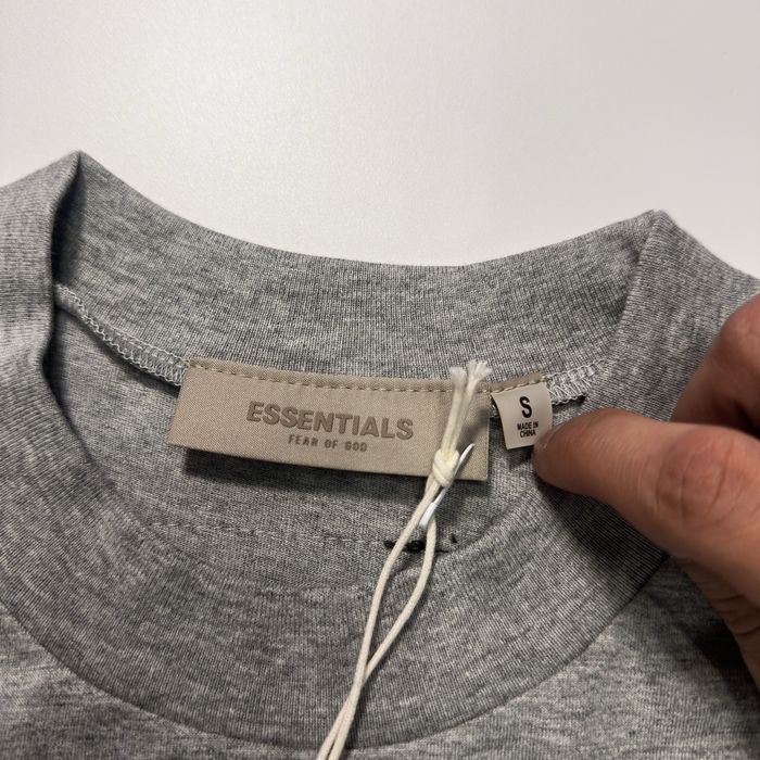 Футболка essentials fear of god S-XL фог fog есеншлс