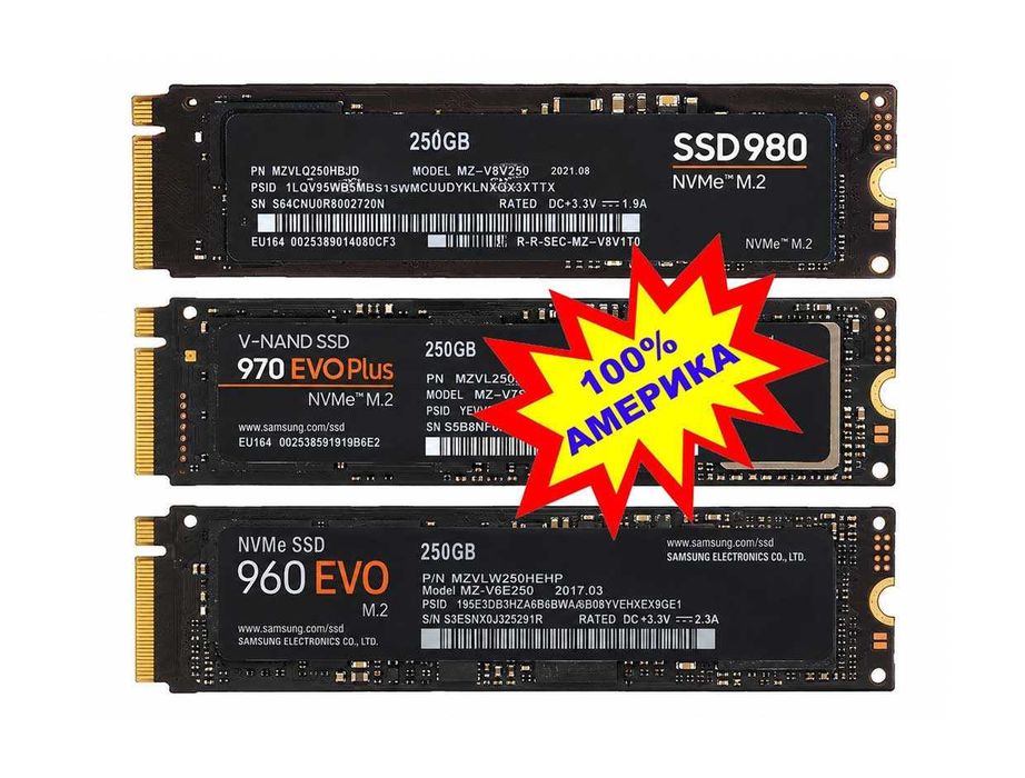 samsung 960 pro - купити комплектуючі для ПК - Ціна на OLX.ua