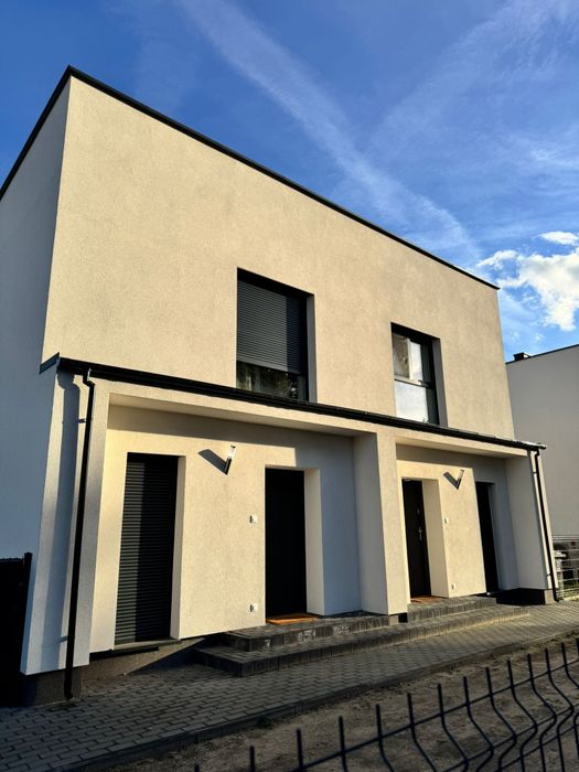 Dom w zabudowie bliźniaczej Obrzycko nowo wybudowany