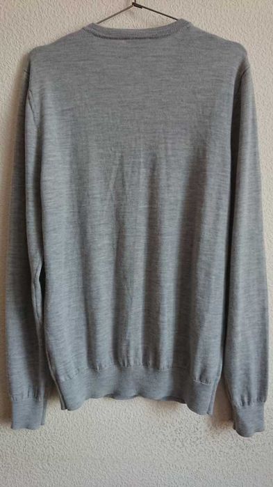 Шведский люксовый мериносовый свитер John Henric ( 100% merino wool ).