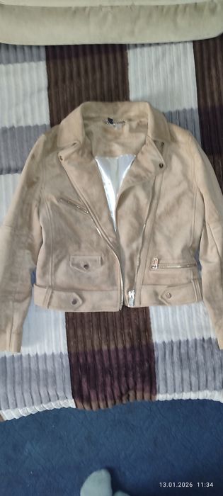 Куртка косуха під замш