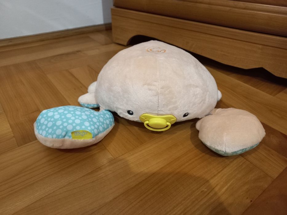 Zabawka grająca krab z latarnią