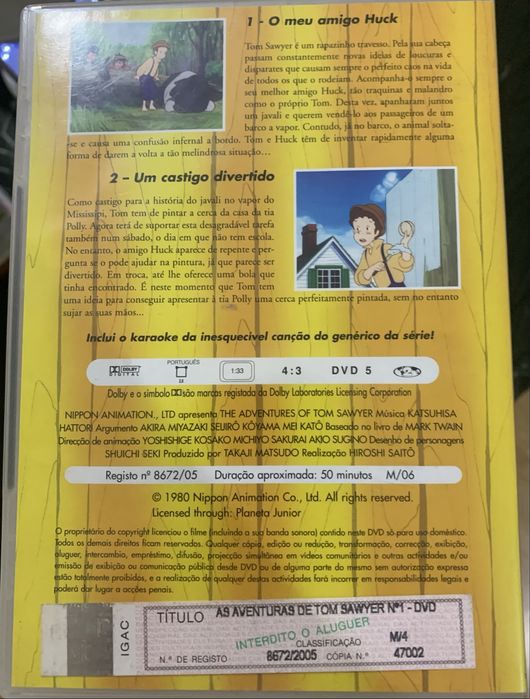 Colecão completa Tom Sawyer