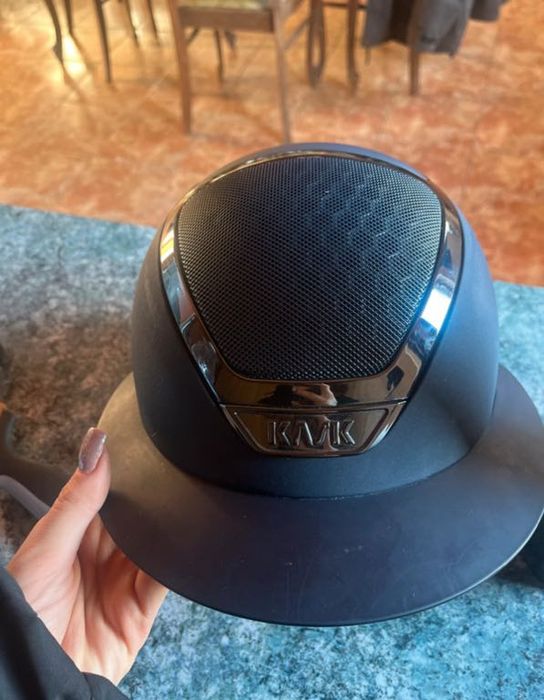 Kask KASK jeździecki granatowy