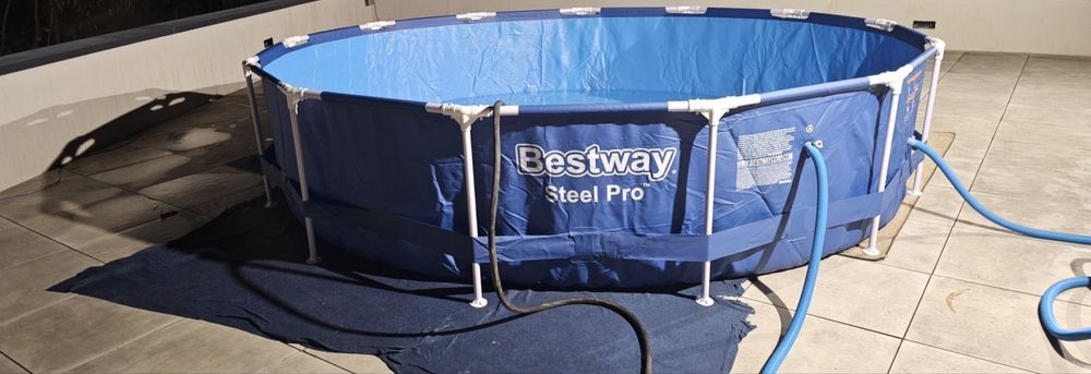 Piscina Bestway Steel Pro (396x84 cm) + Filtro
