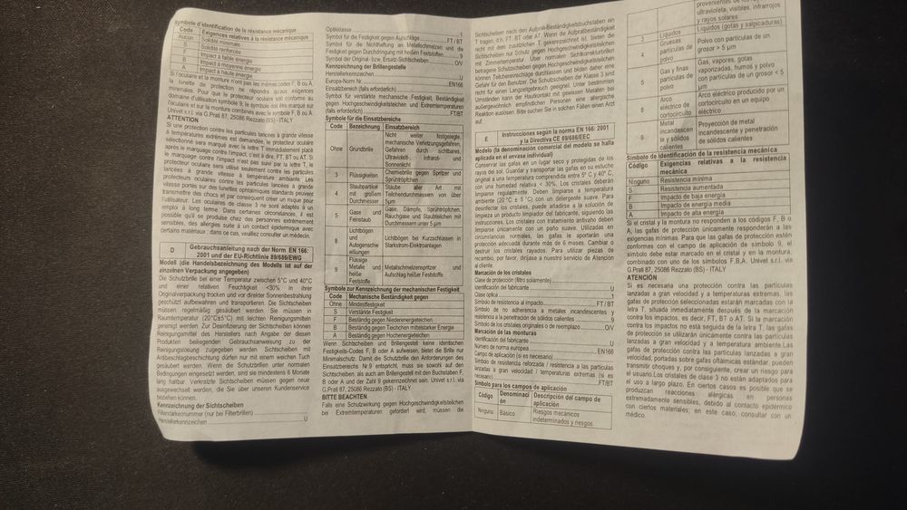 Окуляри захисні UNIVET